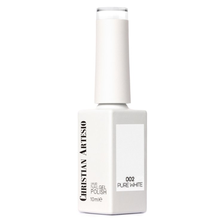 Ημιμόνιμο Βερνίκι Νυχιών Νο 002 Pure White Άσπρο 10ml - Christian Artesio