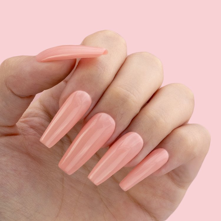 Nail Gel Polish Rubber Base No 008 Pink 10ml