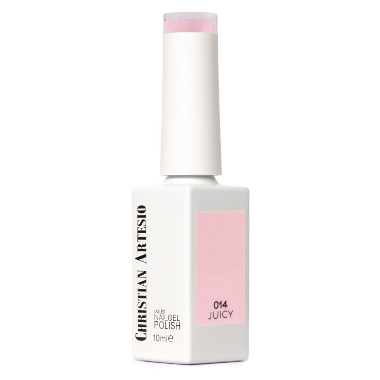 Ημιμόνιμο Βερνίκι Νυχιών Νο 014 Juicy Ροζ Απαλό 10ml - Christian Artesio