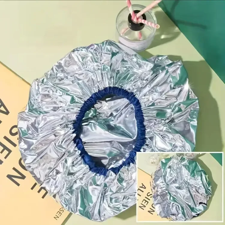 Ενισχυμένο Σκουφάκι Αλουμινίου Θερμότητας για Βαφές και Θεραπείες Μαλλιών 28cm