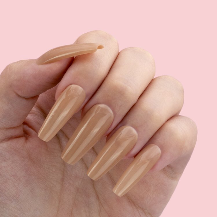 Ημιμόνιμο Βερνίκι Rubber Base Choco Nude No 015 Σκούρο Μπεζ/Καφέ 10ml