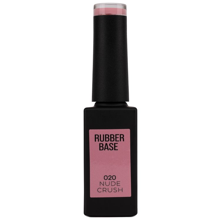 Ημιμόνιμο Βερνίκι Rubber Base Nude Crush No 020 Ροζ 10ml