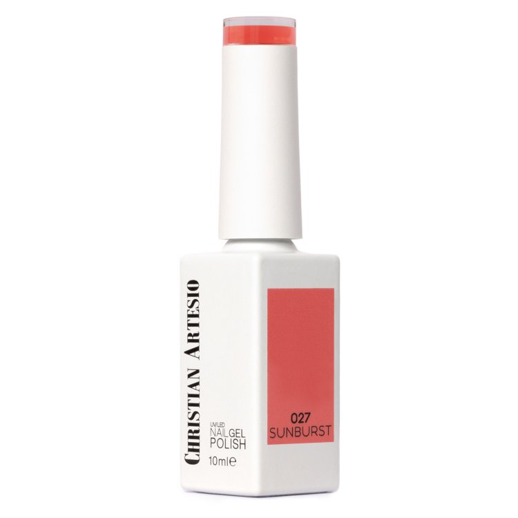 Ημιμόνιμο Βερνίκι Νυχιών Νο 027 Sunburst Κοραλί 10ml - Christian Artesio