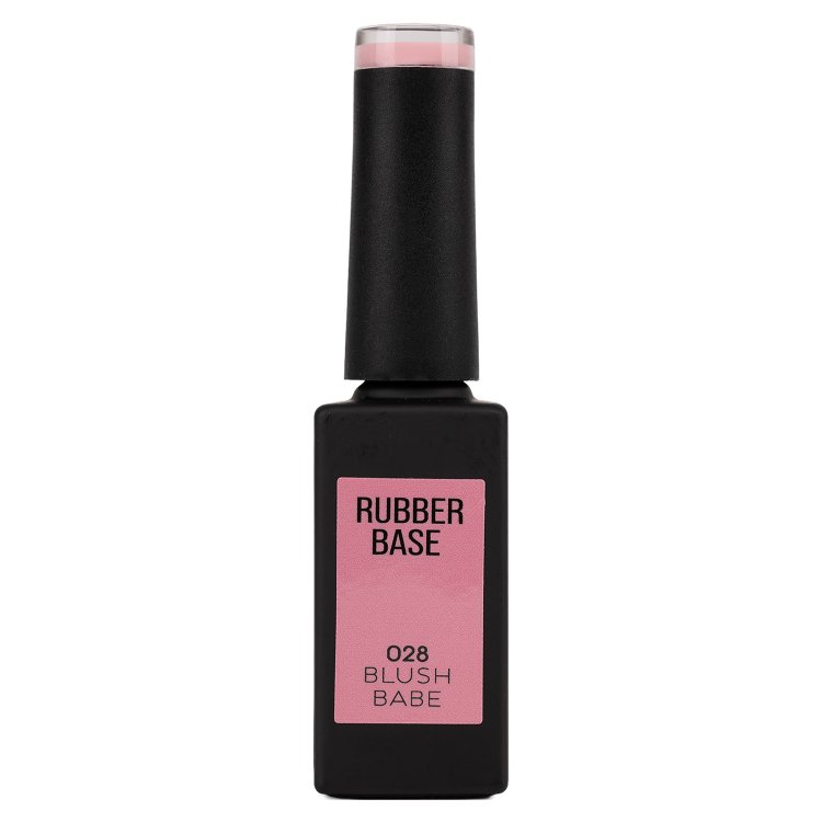Ημιμόνιμο Βερνίκι Rubber Base Blush Babe No 028 Ροζ 10ml