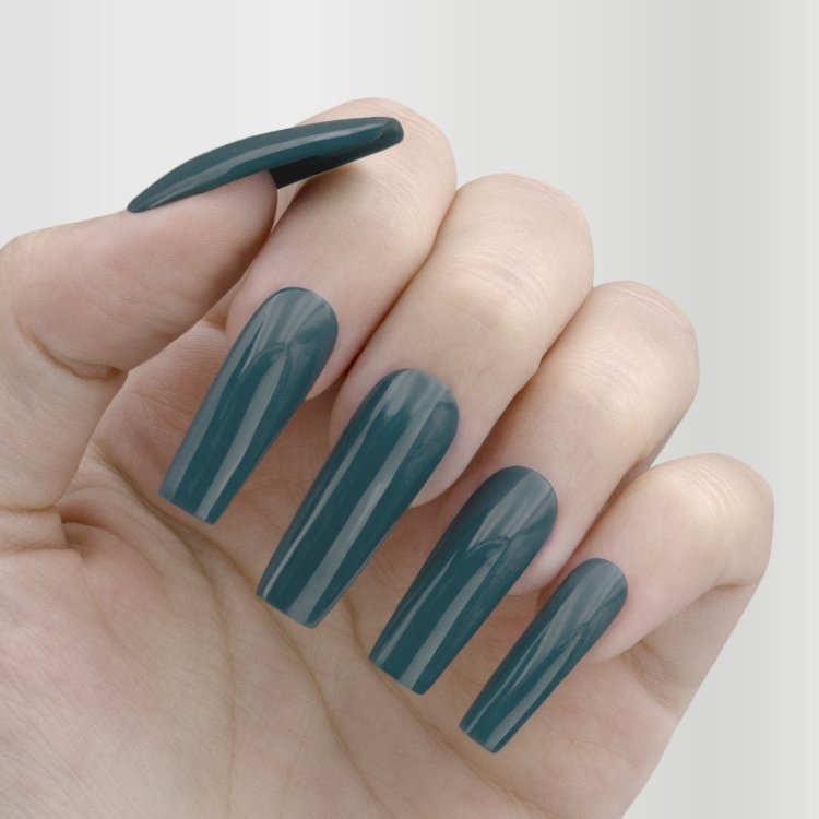 Ημιμόνιμο Βερνίκι Νυχιών No 045 Marine Blue Πετρόλ 10ml - Christian Artesio