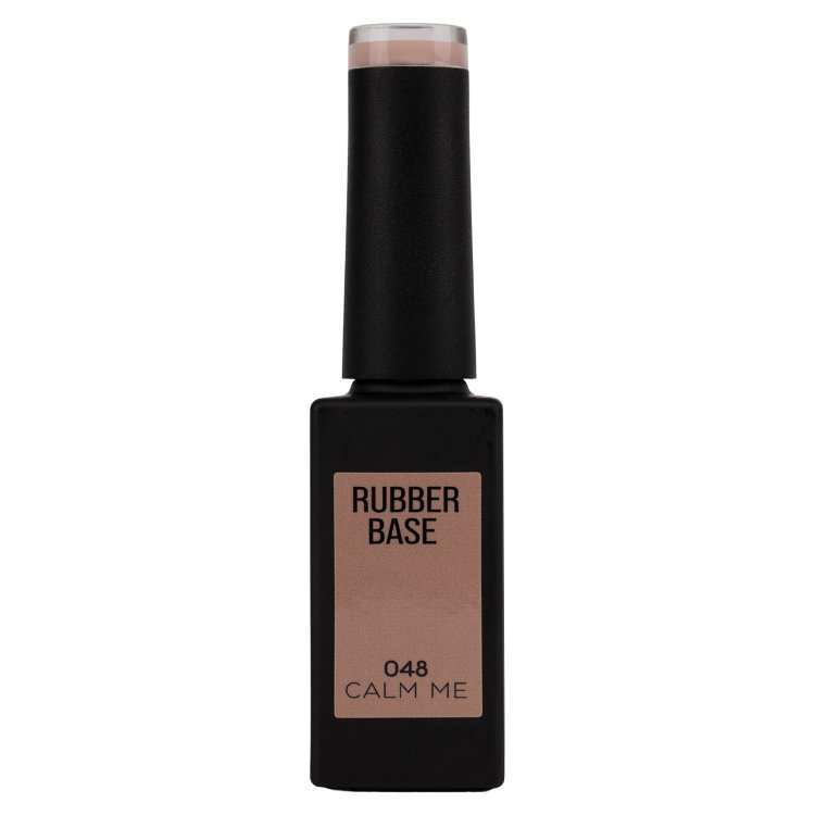 Ημιμόνιμο Βερνίκι Rubber Base Calm Me No 048 Μπεζ Καφέ 10ml