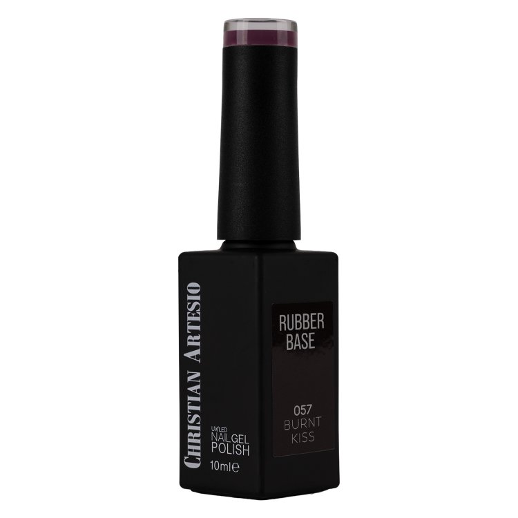 Ημιμόνιμο Rubber Base Burgundy Nights – Σετ 5 τμχ + Δώρο Top No Wipe