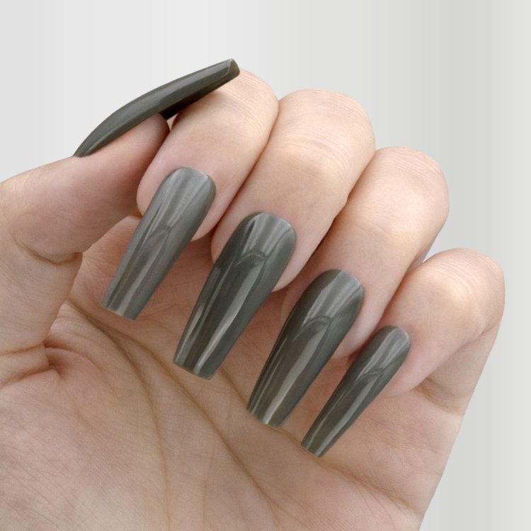 Ημιμόνιμο Βερνίκι Νυχιών Νο 063 Γκρι Πράσινο 10ml - Christian Artesio