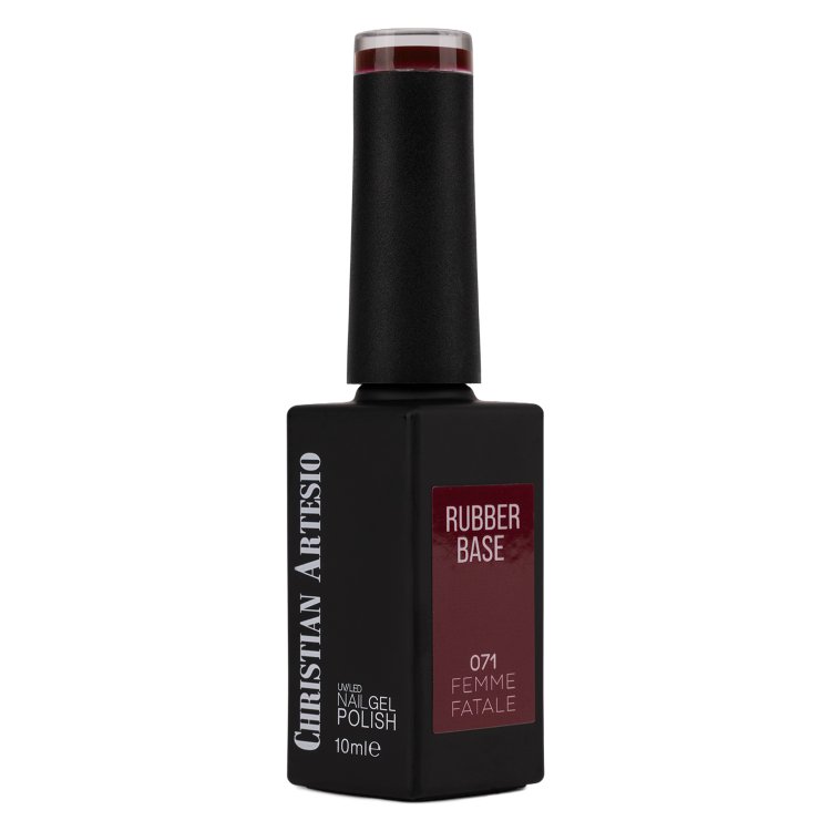 Ημιμόνιμο Rubber Base Burgundy Nights – Σετ 5 τμχ + Δώρο Top No Wipe