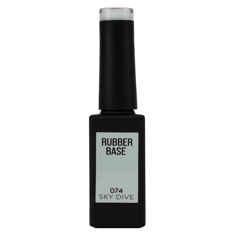 Ημιμόνιμο Βερνίκι Rubber Base Sky Dive No 074 Ανοιχτό Φιστικί 10ml