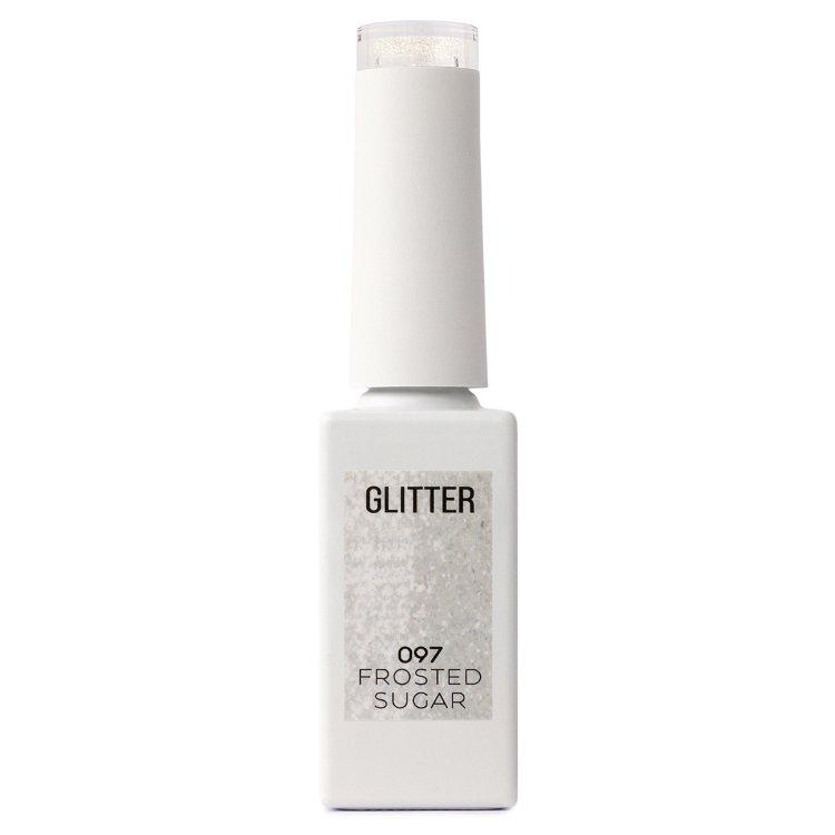 Gel Nail Polish No 097 Iridescent Milky Glitter 10ml - Christian Artesio