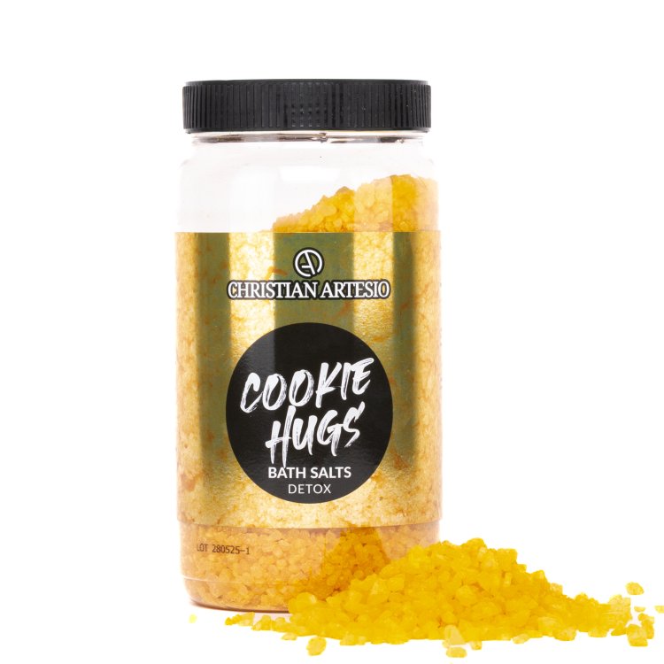 Άλατα Μπάνιου & Πεντικιούρ CHRISTIAN ARTESIO Cookie Hugs– Βανίλια Μπισκότο 1kg