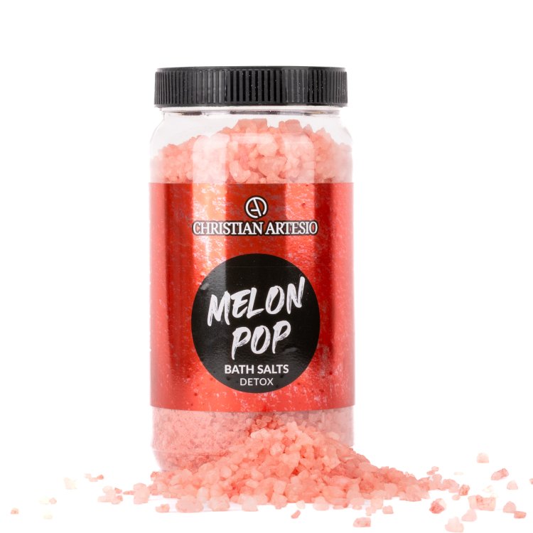 Άλατα Μπάνιου & Πεντικιούρ CHRISTIAN ARTESIO Melon Pop– Καρπούζι 1kg