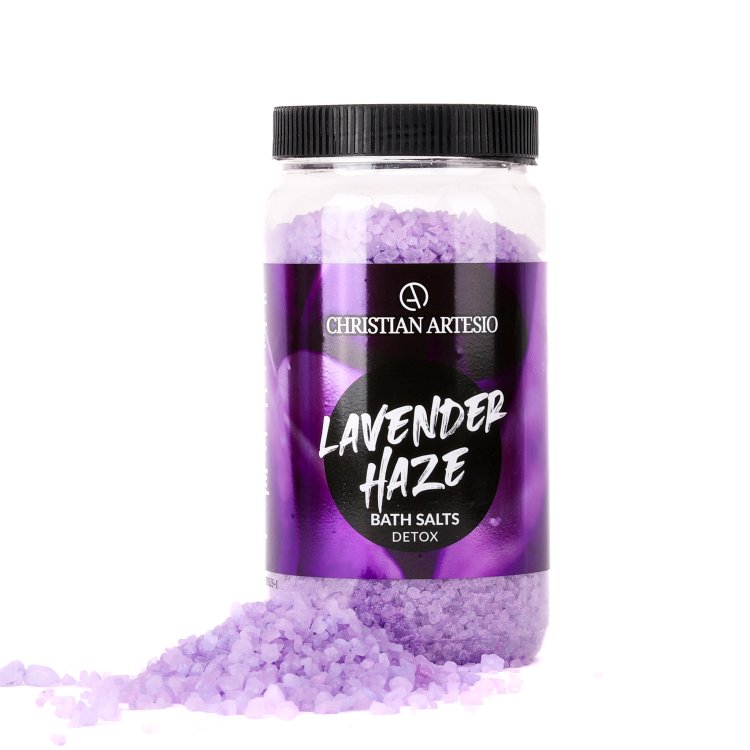 Άλατα Μπάνιου & Πεντικιούρ CHRISTIAN ARTESIO Lavender Haze– Λεβάντα 1kg