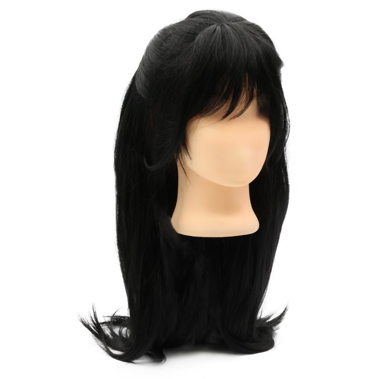 Φράντζα Φυσική με Αφέλειες Μαύρο