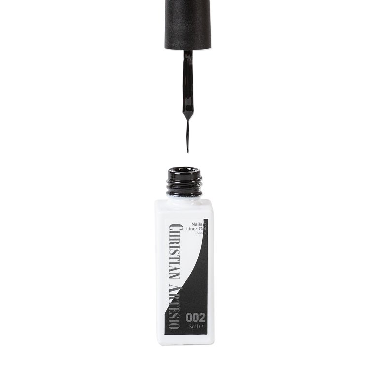 UV & LED Shellac Fineliner Nr. 002 Schwarz, 8ml