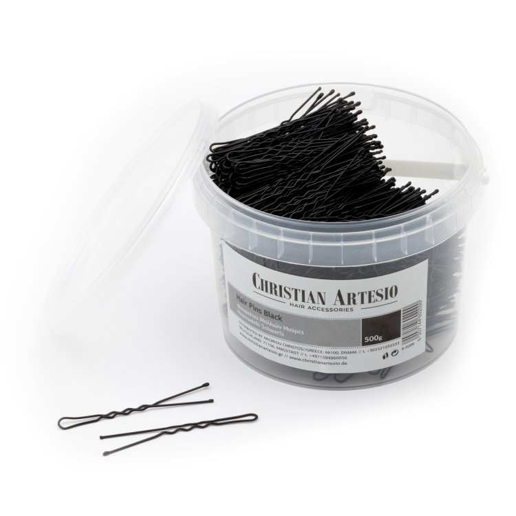 Φουρκέτες Μαλλιών Μαύρο 500g