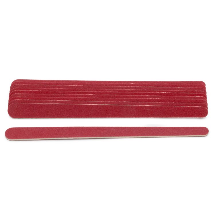 Ξύλινη Λίμα Νυχιών 10τμχ 180/180