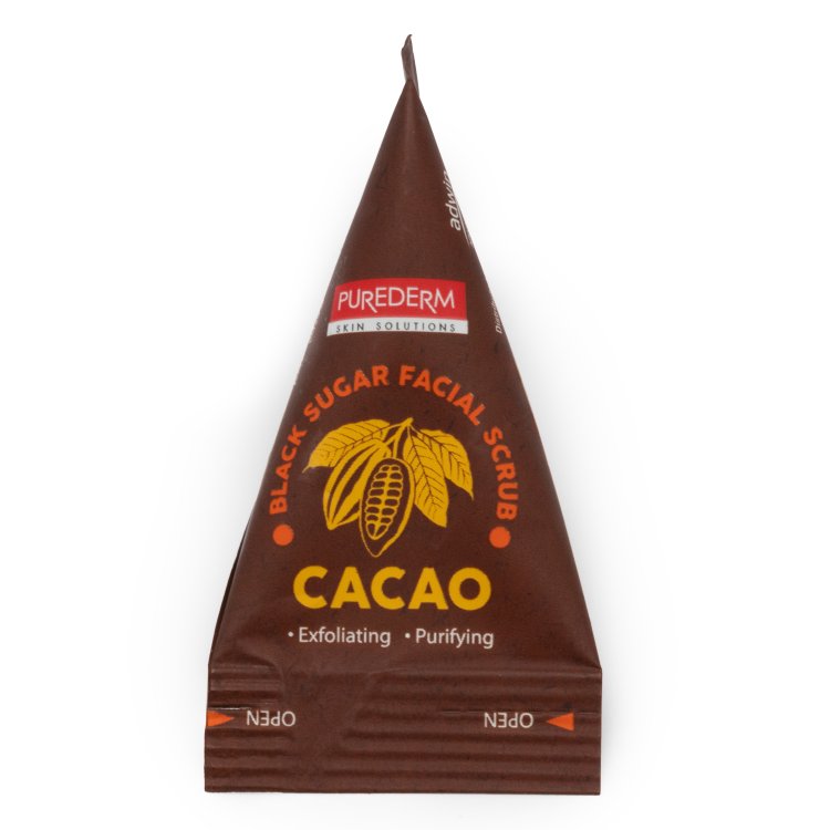 Scrub Προσώπου Black Sugar Cacao 20gr