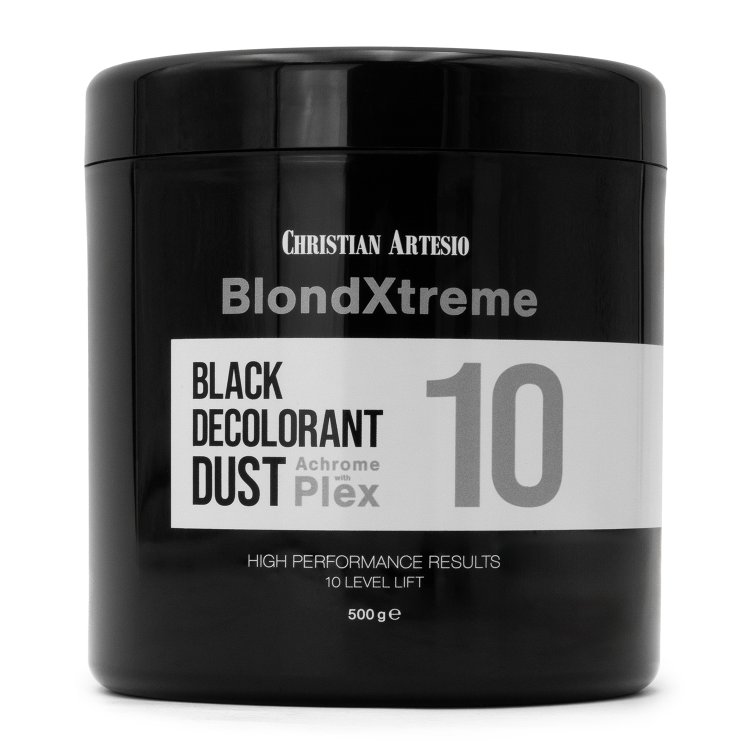 BlondXtreme Σκόνη Ντεκαπάζ Μαύρο με Plex 10 Τόνους Ξάνοιγμα 500g