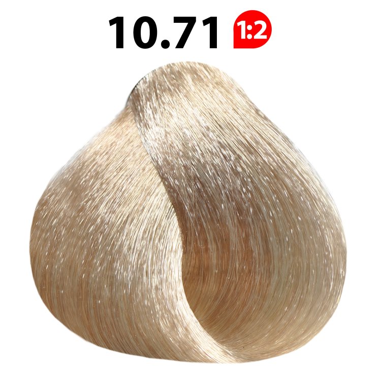 Βαφή μαλλιών Νο 10.71 ξανθιστικό μπεζ σαντρέ, 100ml
