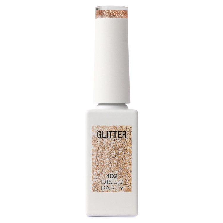 Nail Gel Polish No 102 Rose Gold Glitter 10ml – Christian Artesio