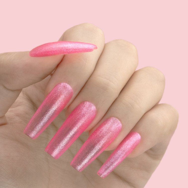 Ημιμόνιμο Βερνίκι Νυχιών Νο 103 Ροζ Glitter 10ml