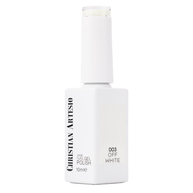 Ημιμόνιμο Βερνίκι Νυχιών Νο 003 Off White Λευκό Γαλακτερό 10ml - Christian Artesio