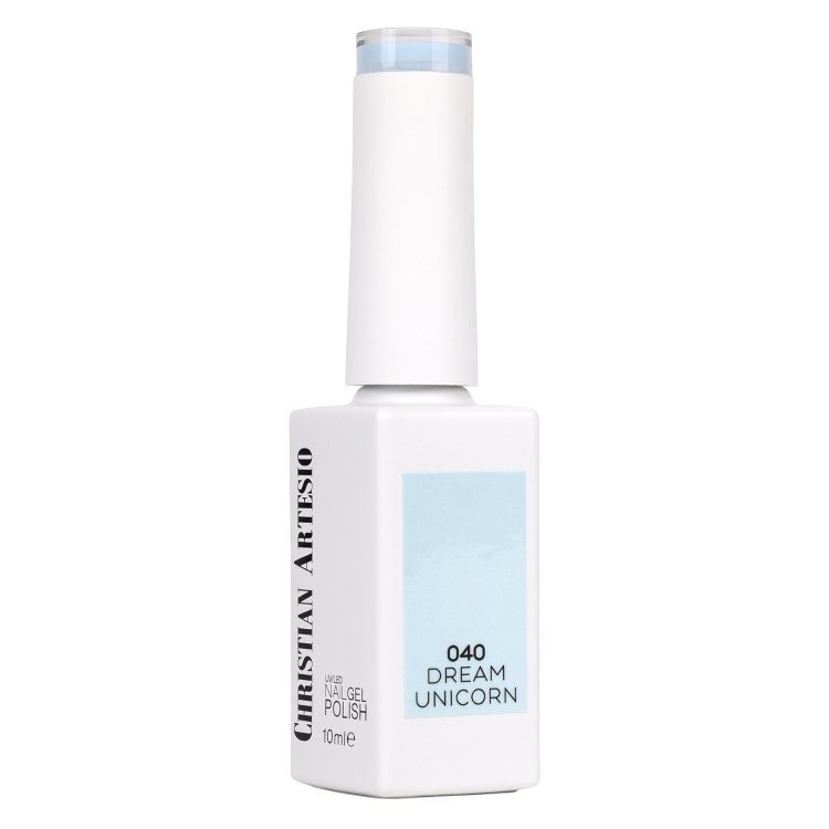 Ημιμόνιμο Βερνίκι Νυχιών Νο 040 Dream Unicorn Γαλάζιο Παστέλ 10ml - Christian Artesio