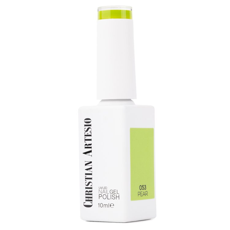 Ημιμόνιμο Βερνίκι Νυχιών Νο 053 Pear Λάιμ Πράσινο 10ml - Chrisitan Artesio