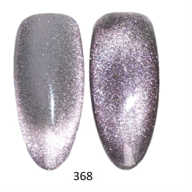 Ημιμόνιμο Βερνίκι Νυχιών Shining Armor Νο 368 Ασημί Cat Eye 10ml