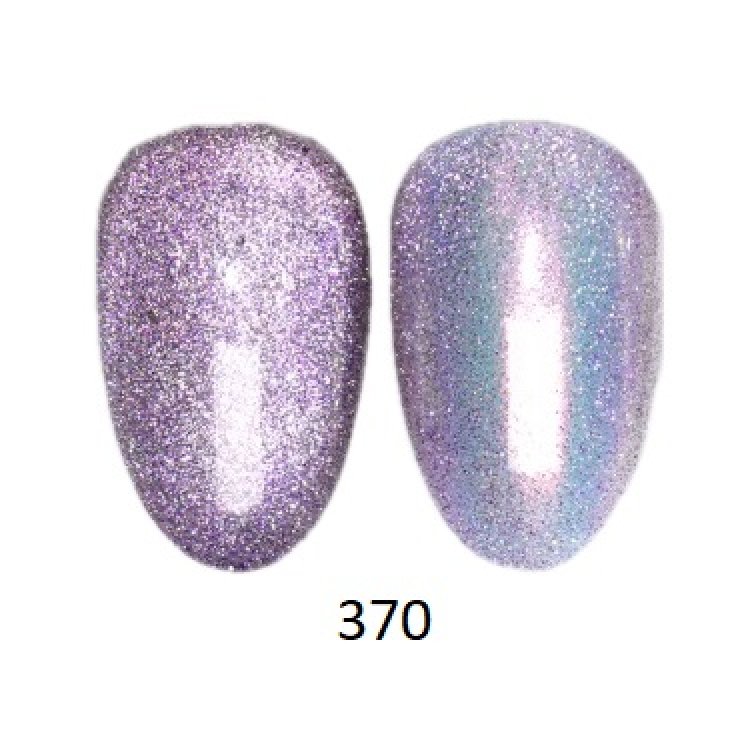 Ημιμόνιμο Βερνίκι Νυχιών Pink Horizons Νο 370 Απαλό Μωβ Shimmer Cat Eye 10ml