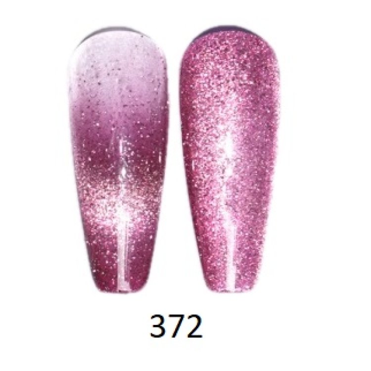 Ημιμόνιμο Βερνίκι Νυχιών Once Upon A Time Νο 372 Ροζ Shimmer Cat Eye 10ml