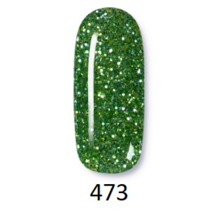 Ημιμόνιμο Βερνίκι Νυχιών Summer Fling Νο 473 Πράσινο Glitter 10ml