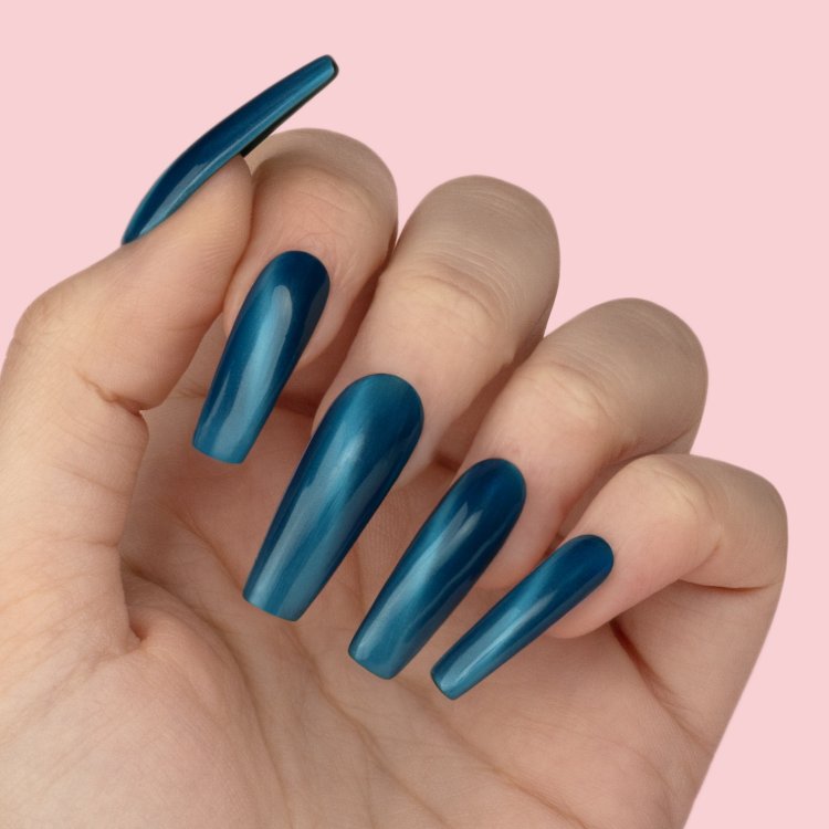 Ημιμόνιμο Βερνίκι Νυχιών Νο 118 Μπλε Velvet Cat Eye 10ml