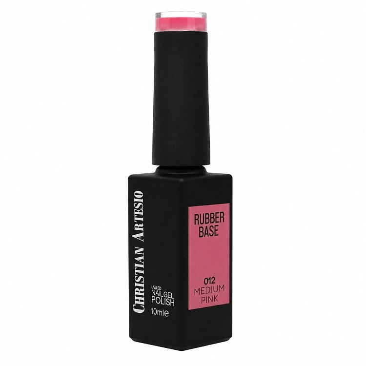 Shellac UV& Led Rubber Base Dark Pink No 012, 10ml