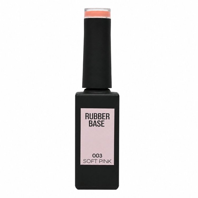 Ημιμόνιμο Βερνίκι Rubber Base Soft Pink No 003 10ml