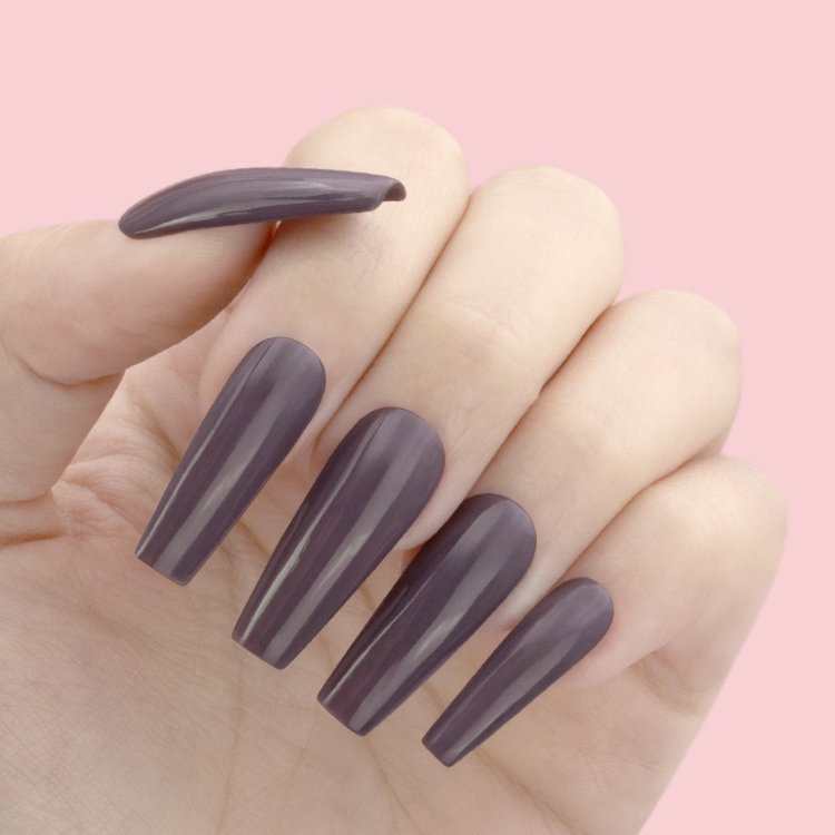 Ημιμόνιμο Βερνίκι Νυχιών Νο 132 Μωβ Γκρι 10ml