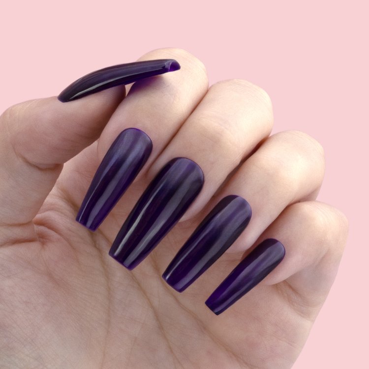 Ημιμόνιμο Βερνίκι Νυχιών Νο 137 Μωβ Σκούρο 10ml