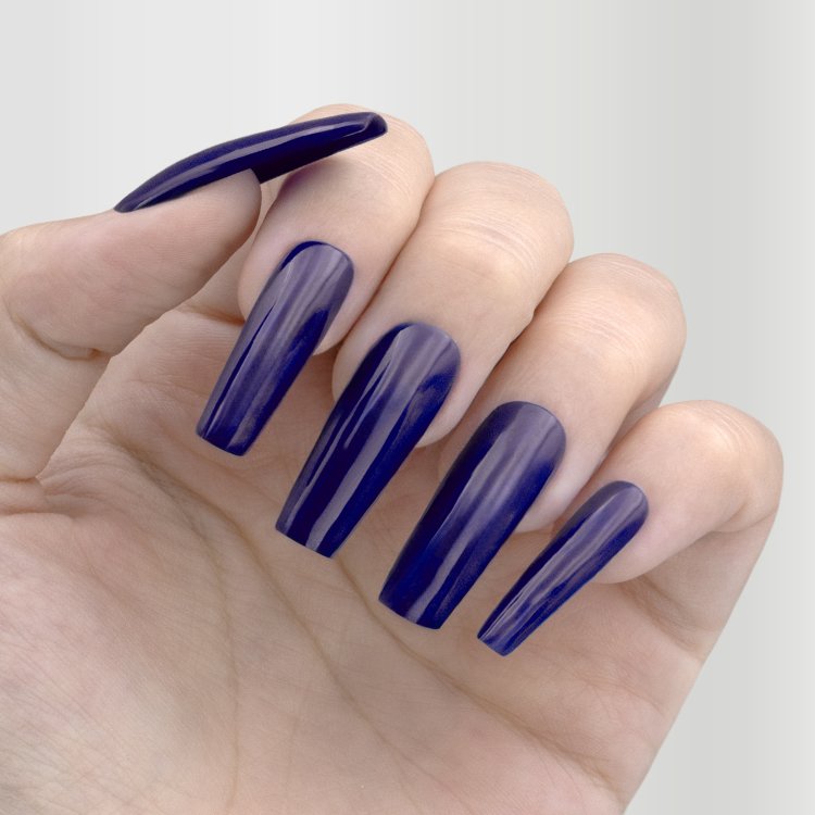 Ημιμόνιμο Βερνίκι Νυχιών Νο 138 Μωβ Μπλε 10ml