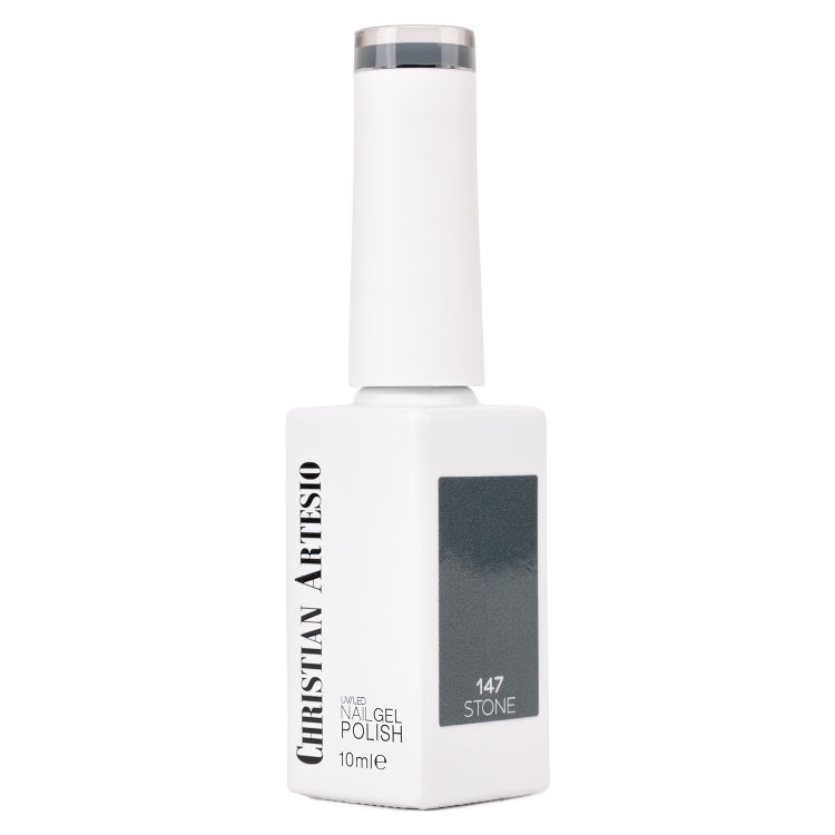 Ημιμόνιμο Βερνίκι Νυχιών Stone Νο 147 Γκρι Σκούρο 10ml