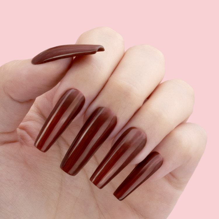 Ημιμόνιμο Βερνίκι Νυχιών Νο 148 Μπορντό Μεταλλιζέ 10ml