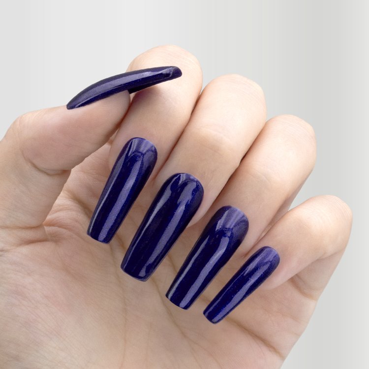 Ημιμόνιμο Βερνίκι Νυχιών Serene Sky Νο 155 Μπλε Glitter 10ml