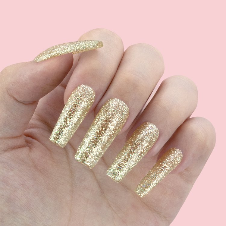 Nail Gel Polish No 167 Silver Glitter 10ml