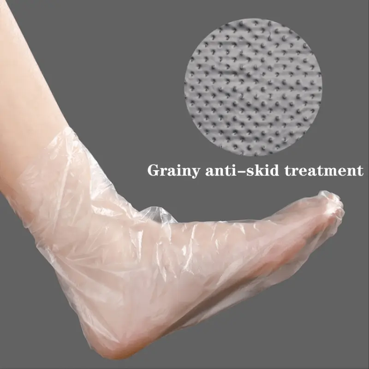 Disposable Plastic Foot Bags for Pedicure & Spa 100pcs