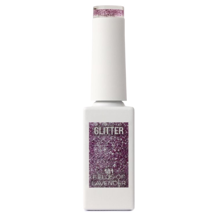 Ημιμόνιμο Βερνίκι Νυχιών Fields of Lavender Νο 181 Μωβ Glitter 10ml