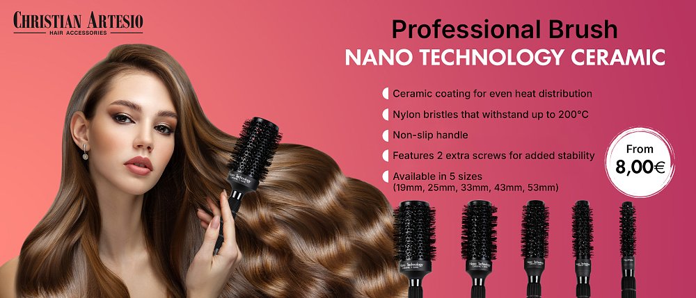 Professionelle NANO Föhnbürsten