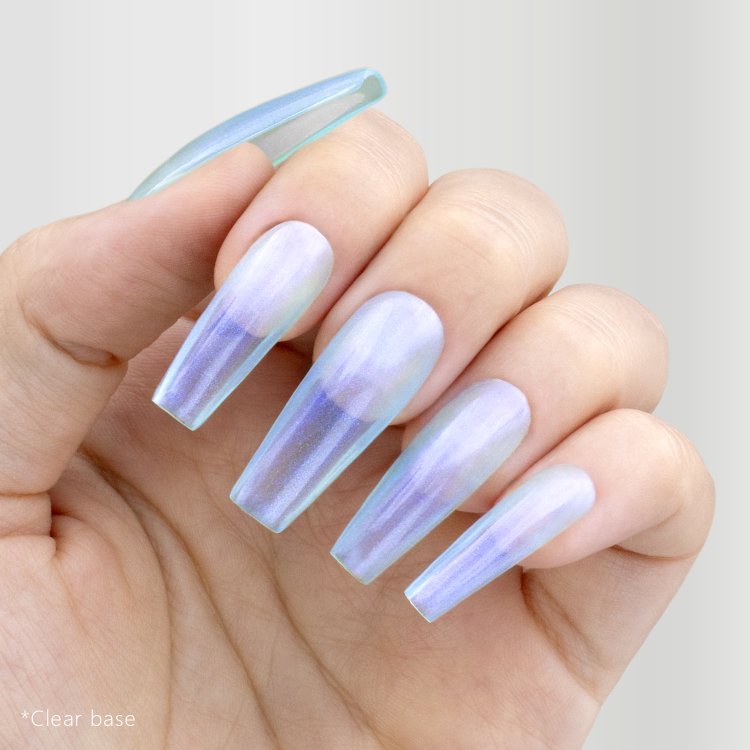 Ημιμόνιμο Βερνίκι Aurora Εffect Νο 327 Γαλάζιο 10ml