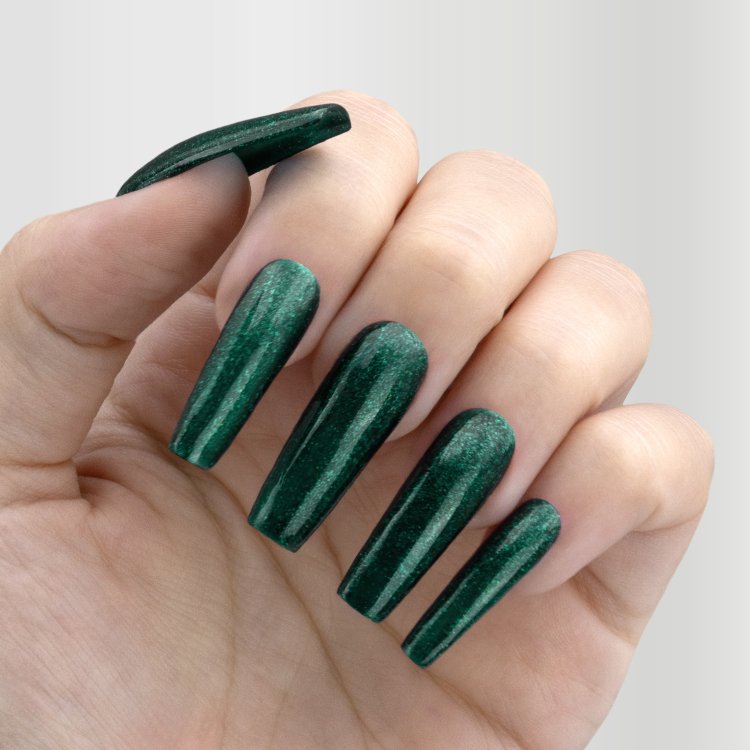 Ημιμόνιμο Βερνίκι Νυχιών Oceanic Opal Νο 158 Πράσινο Σκούρο Glitter 10ml