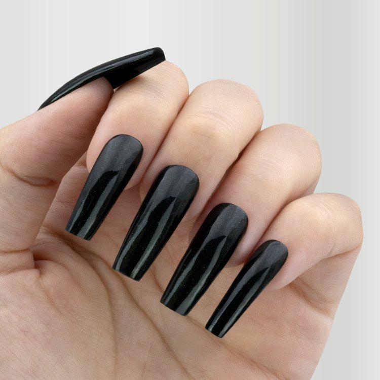 Ημιμόνιμο Βερνίκι Νυχιών Νο 159 Πράσινο Σκούρο Glitter 10ml